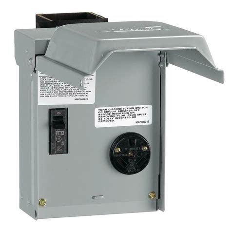 30 amp inline junction box|30 amp outside breaker box.